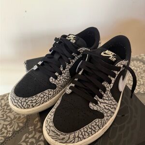 Nike Air Black and Grey Sneakers